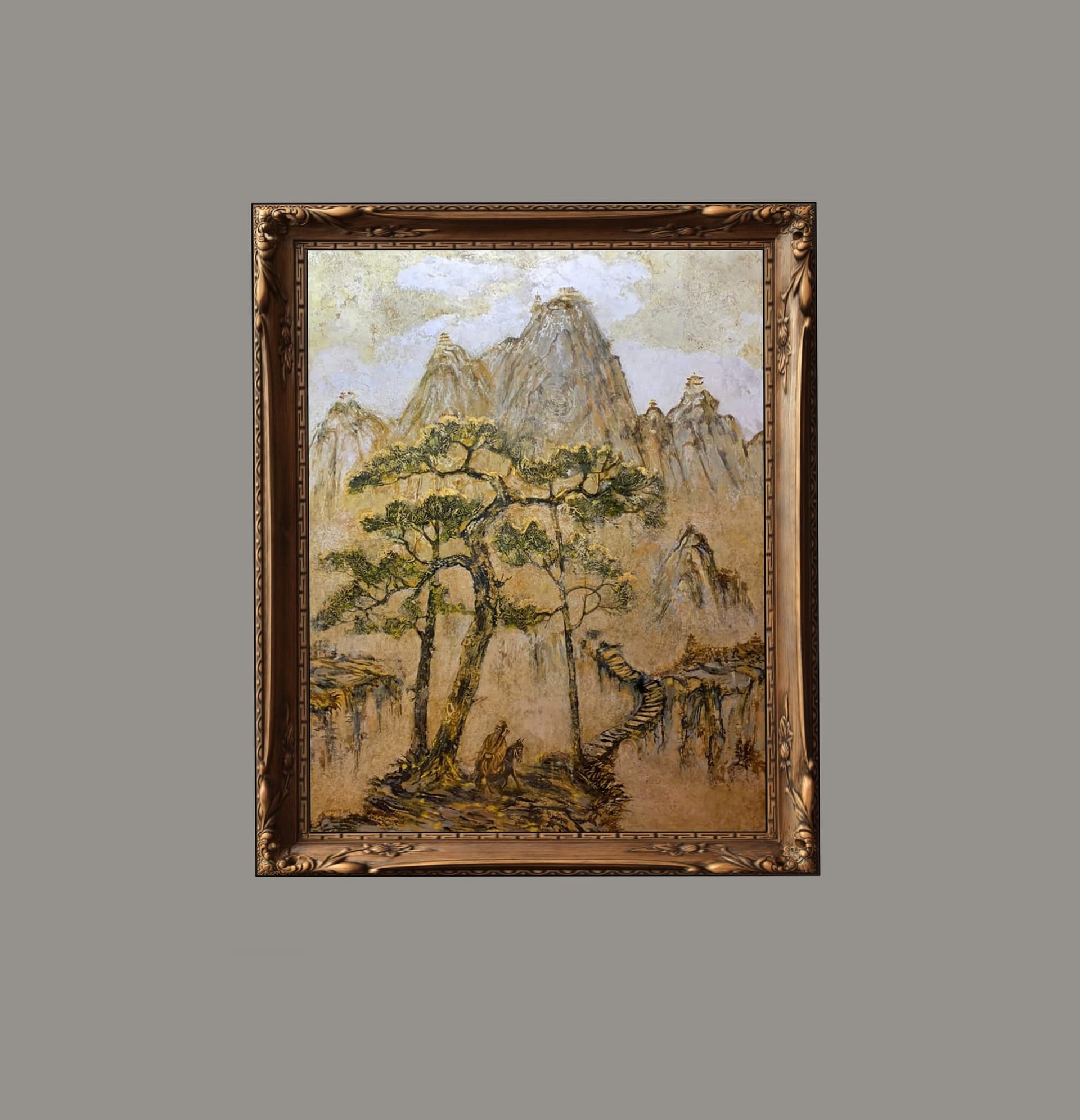 Trương Quả Lão cỡi lừa ngược